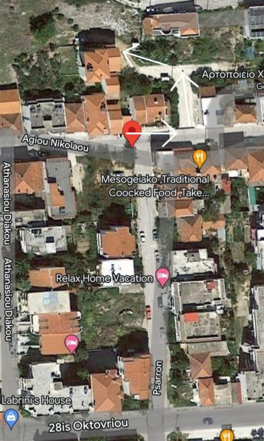 Ferienwohnung Elenis House Néa Péramos Exterior foto